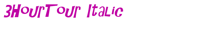 3HourTour Italic